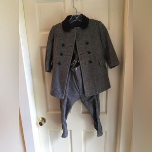 Child’s wool Dress Coat and Leggings
